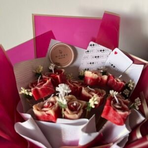Blazing Rose Bouquet