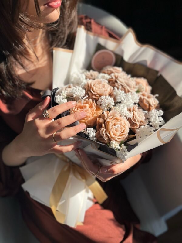 Luminous Pearl Bouquet